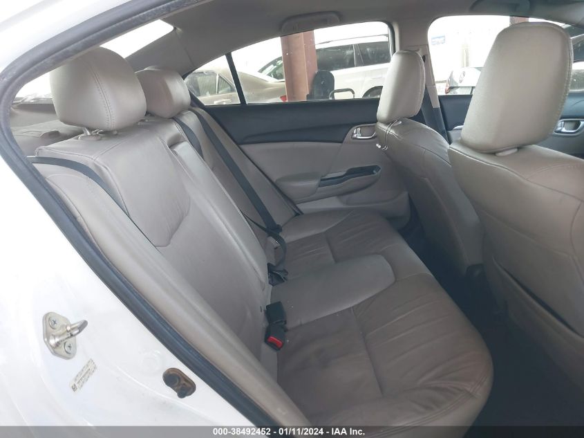2013 HONDA CIVIC EXL - 19XFB2F93DE050264