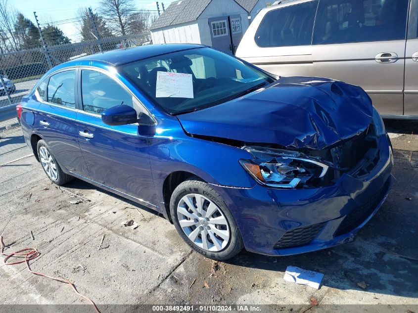 2019 NISSAN SENTRA S - 3N1AB7AP8KY234286