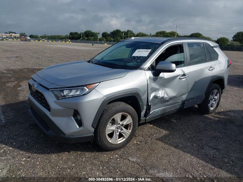 2021 TOYOTA RAV4 XLE/XLE PREMIUM - 2T3W1RFV9MW164590
