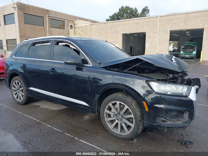 2017 AUDI Q7 3.0T PREMIUM - WA1LAAF79HD034523