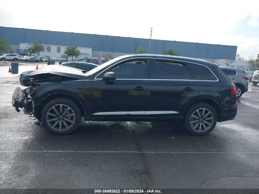 2017 AUDI Q7 3.0T PREMIUM - WA1LAAF79HD034523