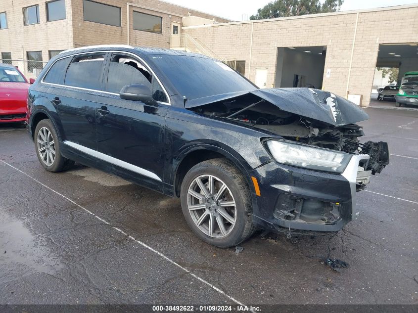 2017 AUDI Q7 3.0T PREMIUM - WA1LAAF79HD034523