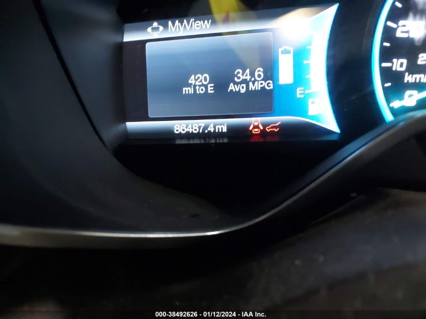 2013 FORD C-MAX HYBRID SEL - 1FADP5BU3DL505485