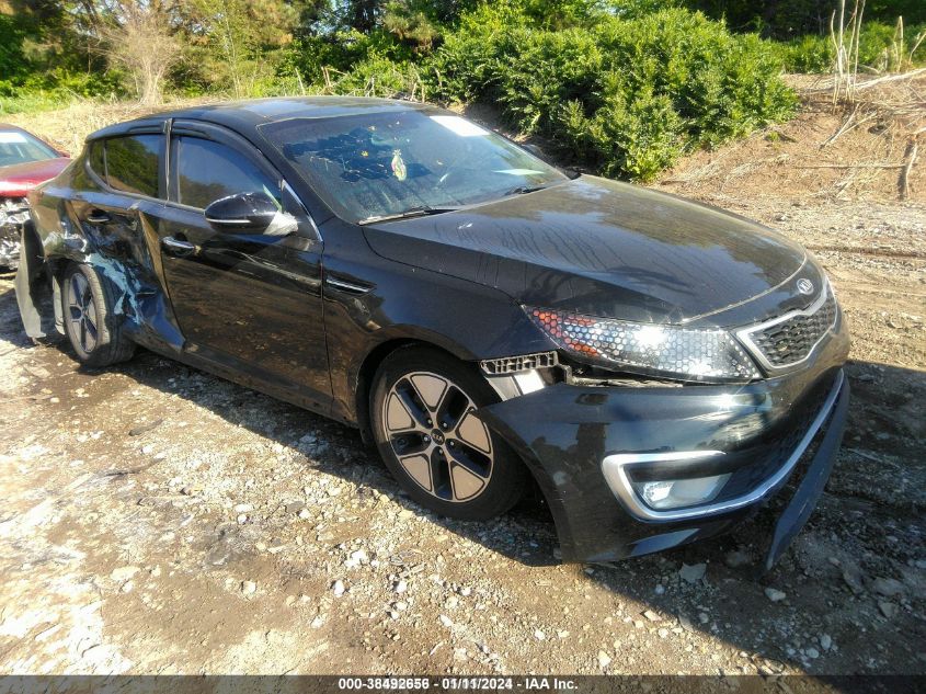 2013 KIA OPTIMA HYBRID EX - KNAGM4AD5D5053309