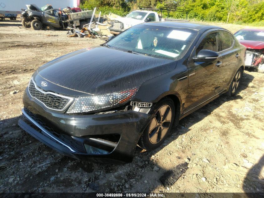 2013 KIA OPTIMA HYBRID EX - KNAGM4AD5D5053309