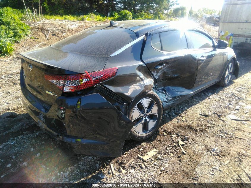 2013 KIA OPTIMA HYBRID EX - KNAGM4AD5D5053309