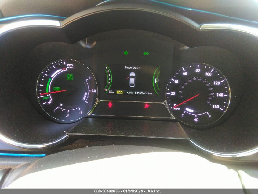 2013 KIA OPTIMA HYBRID EX - KNAGM4AD5D5053309