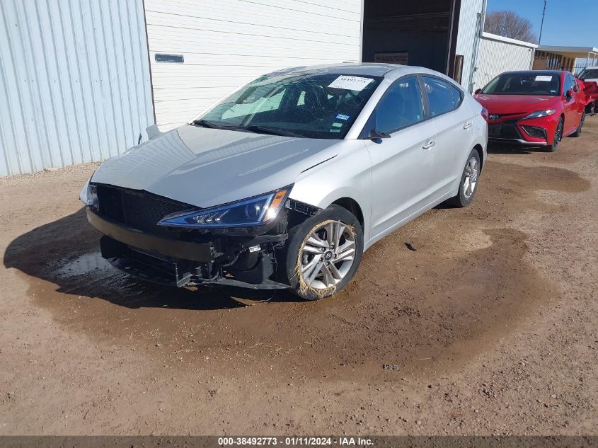 2019 HYUNDAI ELANTRA SEL/VALUE/LIMITED - 5NPD84LF2KH425338