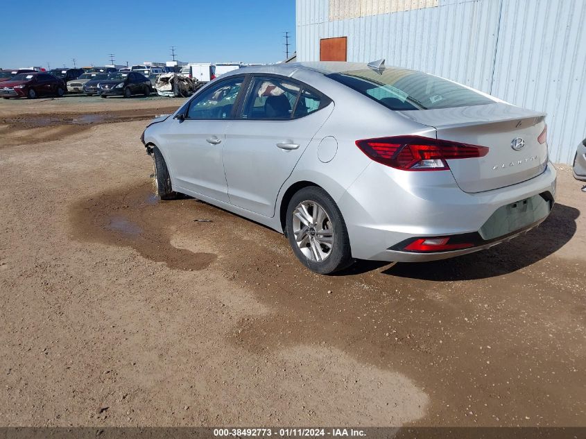 2019 HYUNDAI ELANTRA SEL/VALUE/LIMITED - 5NPD84LF2KH425338