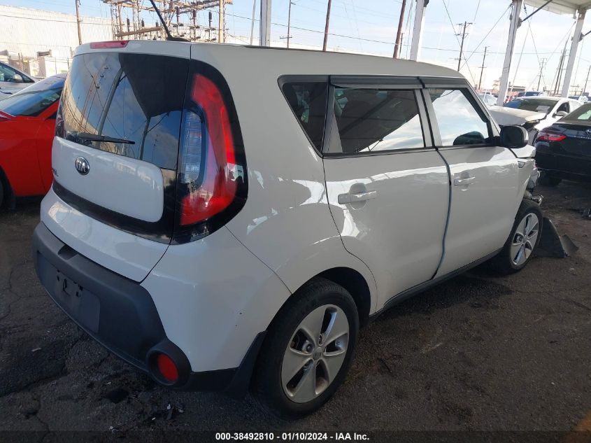2015 KIA SOUL - KNDJN2A25F7159534