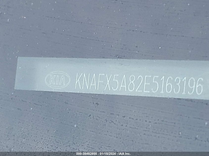 2014 KIA FORTE EX - KNAFX5A82E5163196