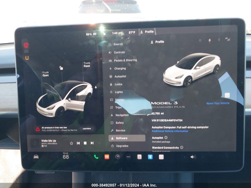 2021 TESLA MODEL 3 - 5YJ3E1EA4MF014724