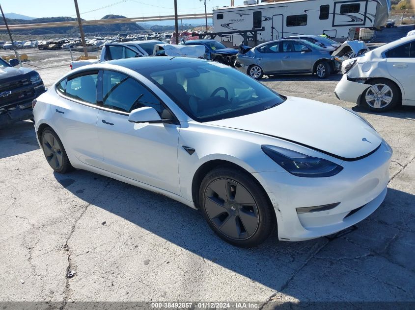 2021 TESLA MODEL 3 - 5YJ3E1EA4MF014724
