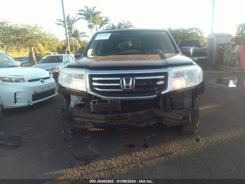 2015 HONDA PILOT TOURING - 5FNYF4H98FB026531