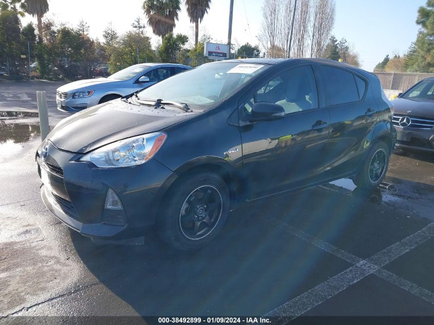 2013 TOYOTA PRIUS C ONE - JTDKDTB30D1537134