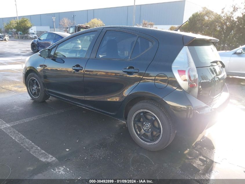 2013 TOYOTA PRIUS C ONE - JTDKDTB30D1537134