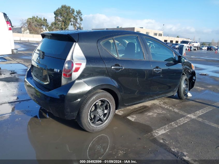 2013 TOYOTA PRIUS C ONE - JTDKDTB30D1537134