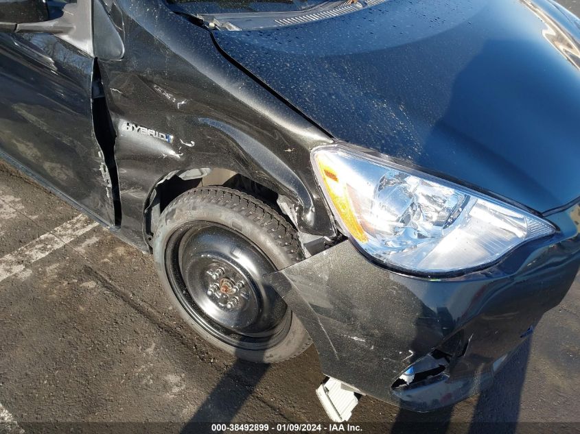 2013 TOYOTA PRIUS C ONE - JTDKDTB30D1537134