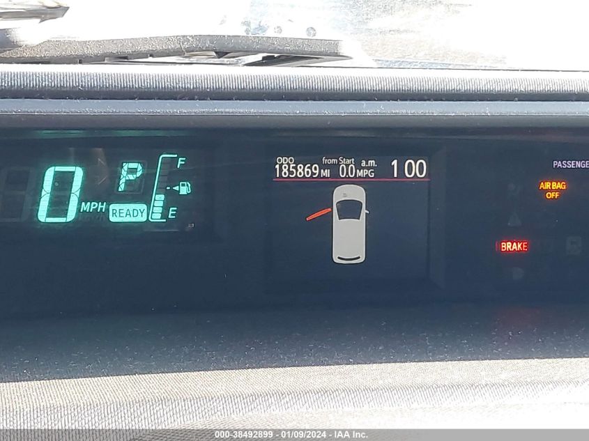 2013 TOYOTA PRIUS C ONE - JTDKDTB30D1537134