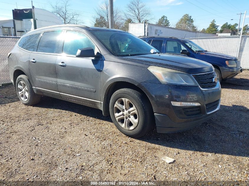 2013 CHEVROLET TRAVERSE LS - 1GNKRFKD7DJ184653