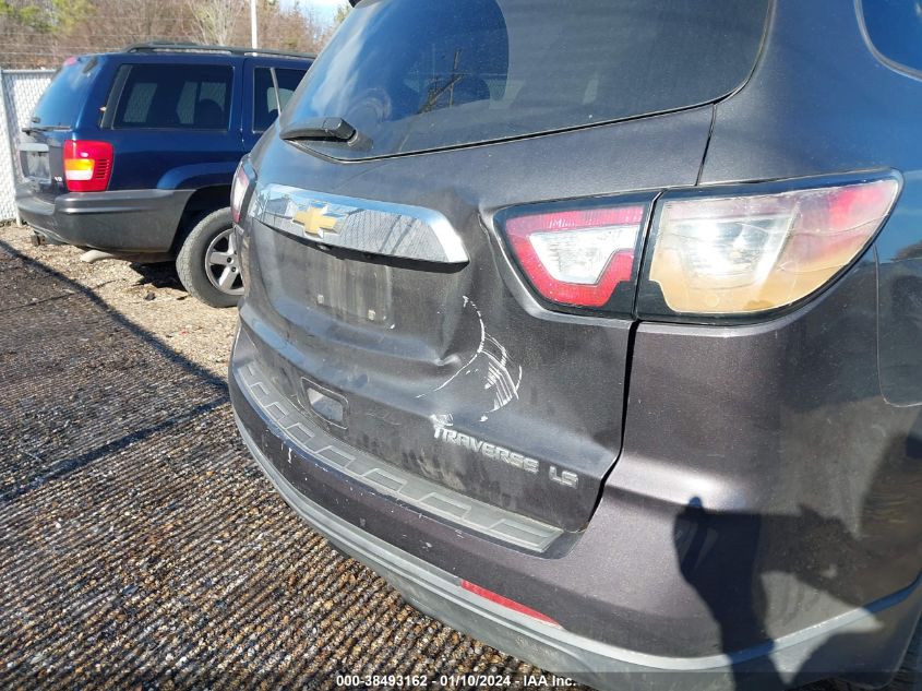 2013 CHEVROLET TRAVERSE LS - 1GNKRFKD7DJ184653