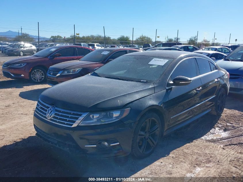 2014 VOLKSWAGEN CC 2.0T R-LINE - WVWBP7AN0EE511905