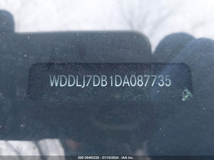 2013 MERCEDES-BENZ CLS 550 - WDDLJ7DB1DA087735