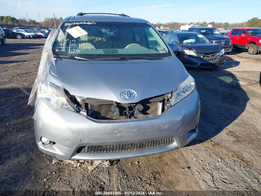 2014 TOYOTA SIENNA XLE V6 8 PASSENGER - 5TDYK3DC9ES443836