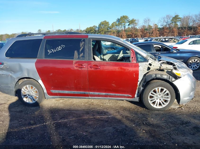 2014 TOYOTA SIENNA XLE V6 8 PASSENGER - 5TDYK3DC9ES443836