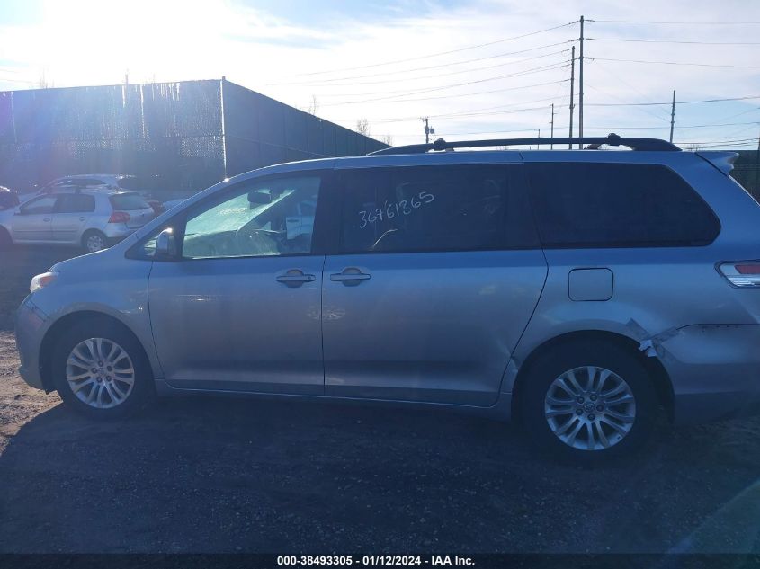 2014 TOYOTA SIENNA XLE V6 8 PASSENGER - 5TDYK3DC9ES443836