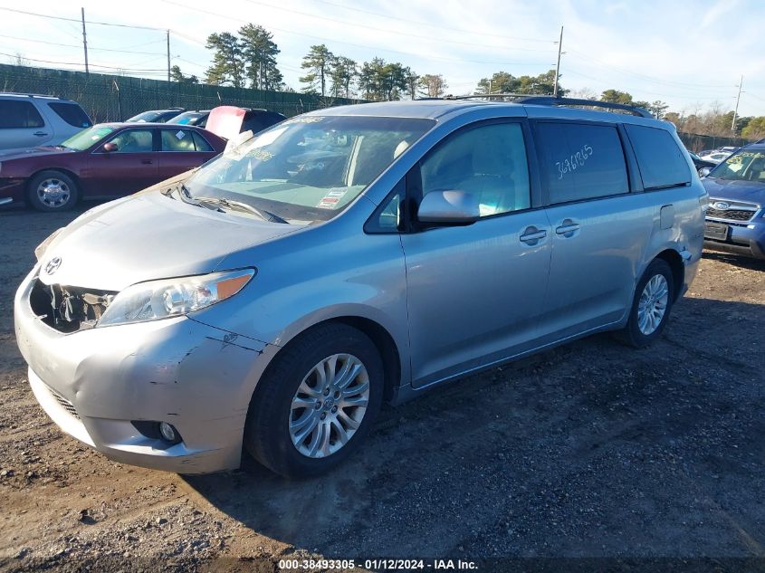 2014 TOYOTA SIENNA XLE V6 8 PASSENGER - 5TDYK3DC9ES443836