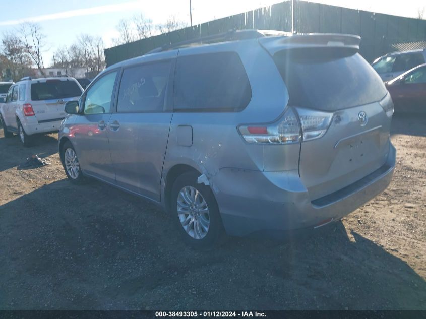 2014 TOYOTA SIENNA XLE V6 8 PASSENGER - 5TDYK3DC9ES443836