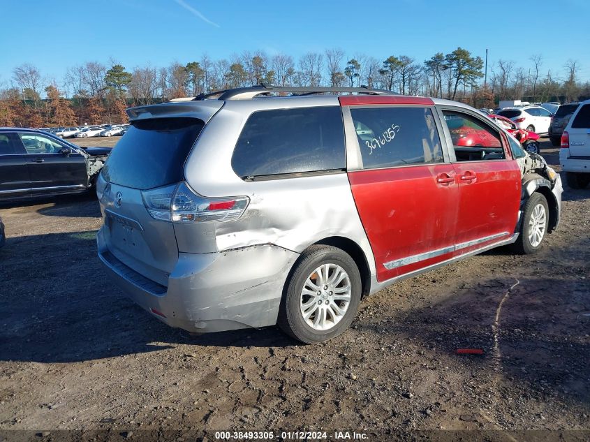 2014 TOYOTA SIENNA XLE V6 8 PASSENGER - 5TDYK3DC9ES443836