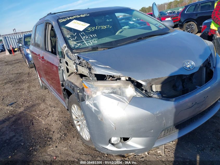 2014 TOYOTA SIENNA XLE V6 8 PASSENGER - 5TDYK3DC9ES443836
