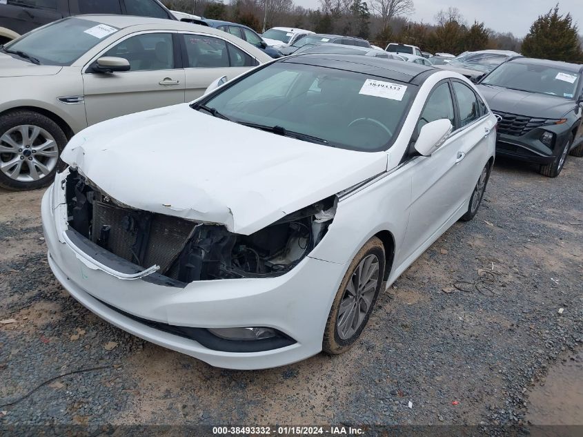 2014 HYUNDAI SONATA SE/LIMITED - 5NPEC4ACXEH933184