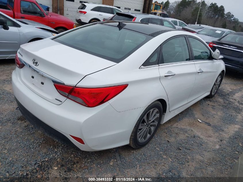 2014 HYUNDAI SONATA SE/LIMITED - 5NPEC4ACXEH933184