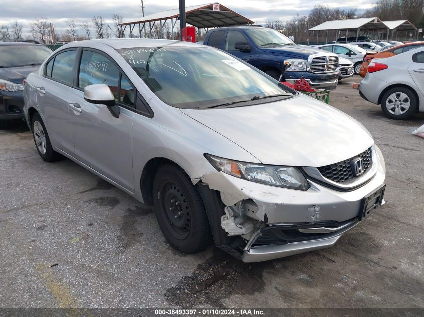 2013 HONDA CIVIC LX - 2HGFB2F53DH568717