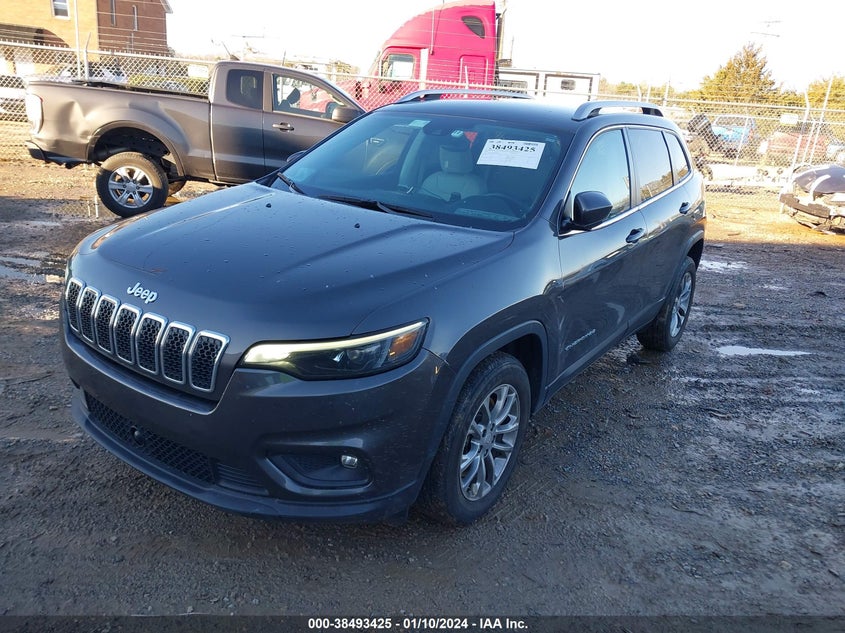 VIN 1C4PJLLB9MD196139 2021 JEEP CHEROKEE LATITUDE PLUS