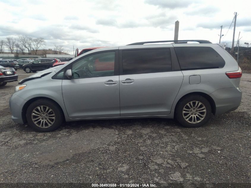 2015 TOYOTA SIENNA XLE/LIMITED - 5TDYK3DC7FS622751