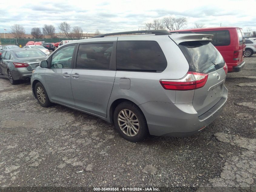 2015 TOYOTA SIENNA XLE/LIMITED - 5TDYK3DC7FS622751