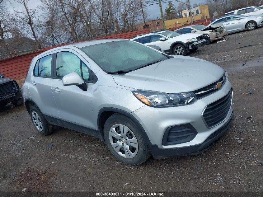 2018 CHEVROLET TRAX LS - KL7CJKSB2JB591519