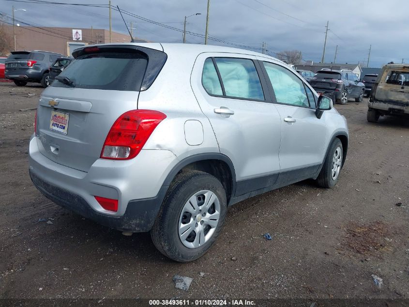 2018 CHEVROLET TRAX LS - KL7CJKSB2JB591519