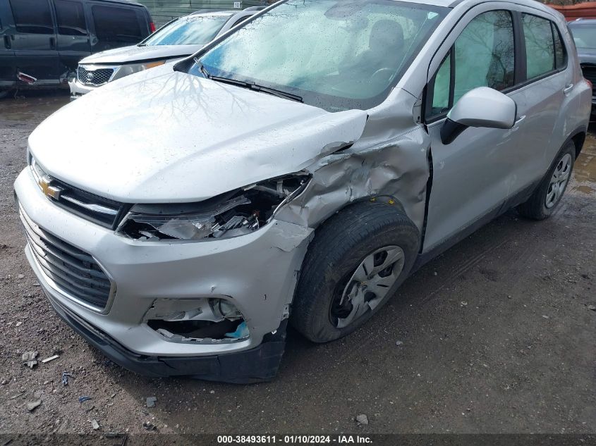2018 CHEVROLET TRAX LS - KL7CJKSB2JB591519