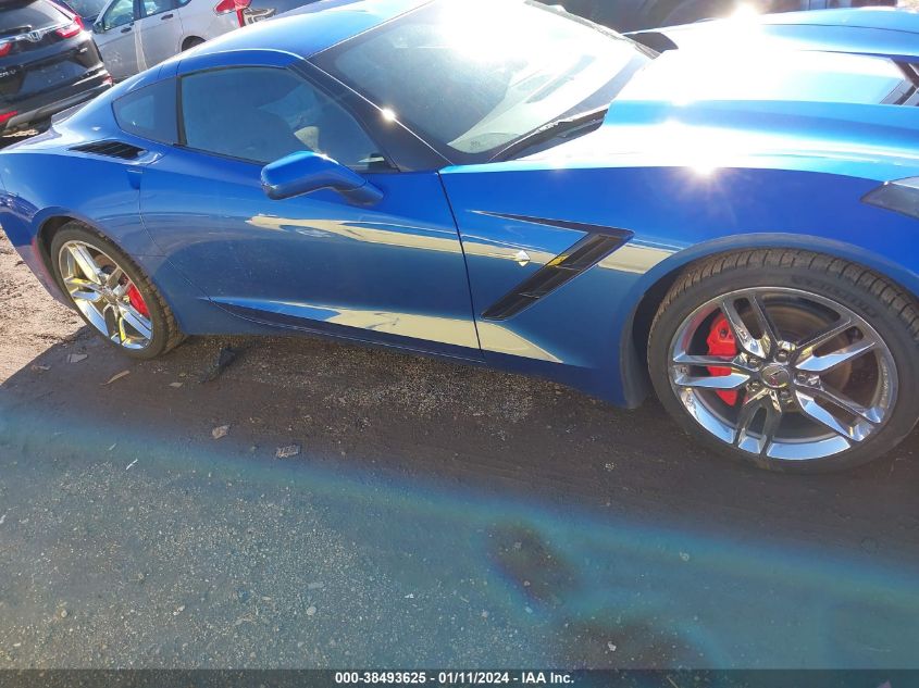 2019 CHEVROLET CORVETTE STINGRAY - 1G1YB2D73K5119272