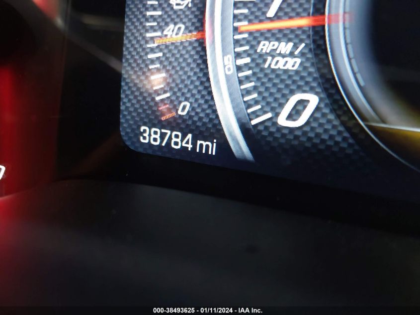 2019 CHEVROLET CORVETTE STINGRAY - 1G1YB2D73K5119272