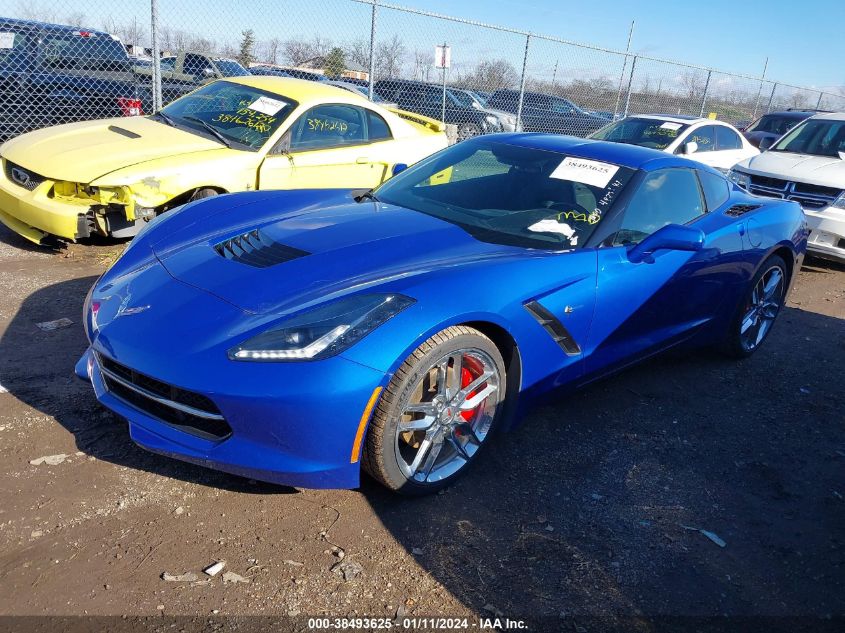 2019 CHEVROLET CORVETTE STINGRAY - 1G1YB2D73K5119272