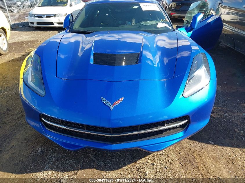 2019 CHEVROLET CORVETTE STINGRAY - 1G1YB2D73K5119272