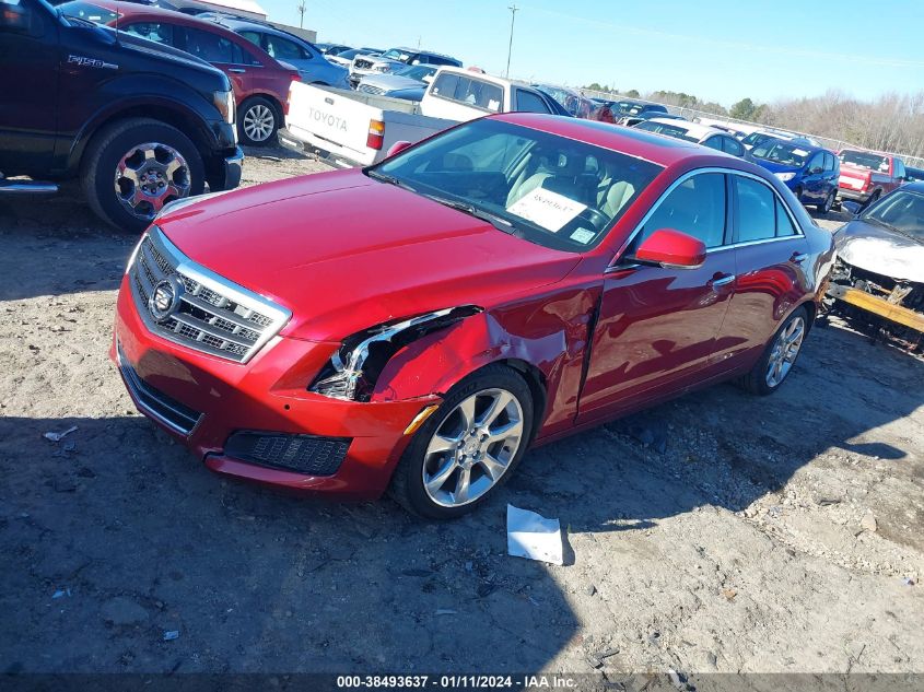 2013 CADILLAC ATS LUXURY - 1G6AB5RA3D0123811