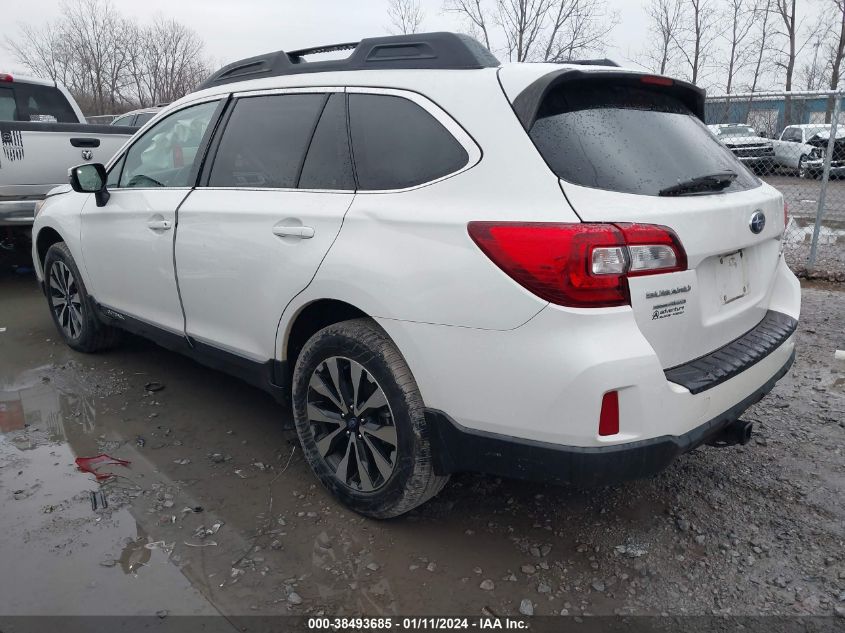 2015 SUBARU OUTBACK 2.5I LIMITED - 4S4BSBNC5F3295262