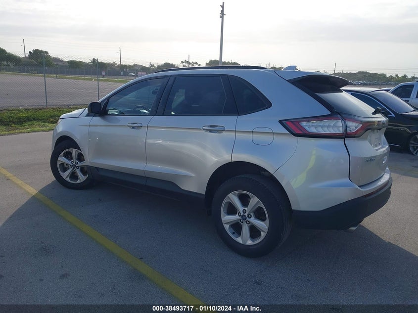 VIN 2FMPK3G91JBC22220 2018 FORD EDGE SE